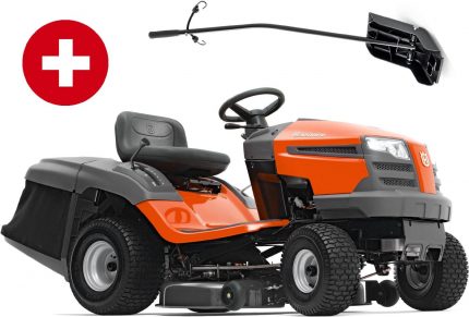 Tractor
  cortacésped Husqvarna TC 138L - promoción con casquillo mulching - modelo
  2022