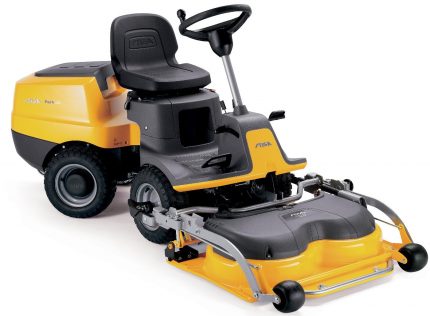 Cortacésped
  frontal Stiga Park 120 - dispositivo básico sin cortacésped - modelo 2021